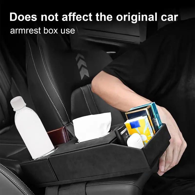 Smart Multi-Cup Car Cup-Holder and Storage