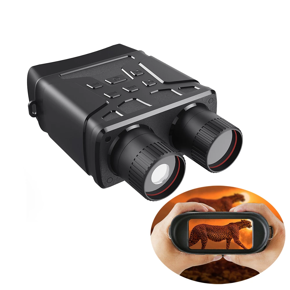 Large Screen Binoculars Digital Night Vision Binoculars with Video