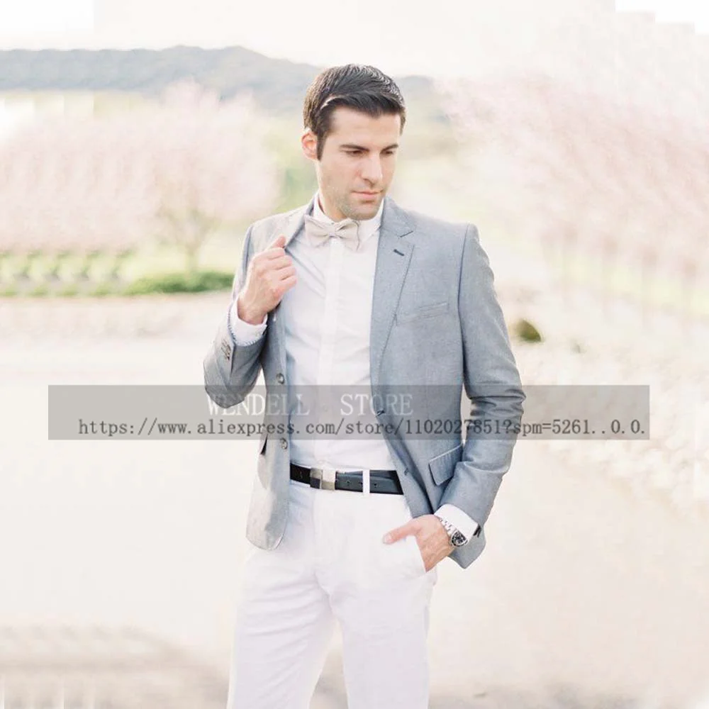 

Пальто летнее для мужчин, одежда, льняные приталенные однобортные платья на заказ, для свадьбы, выпускного вечера, элегантные мужские костюмы, куртки, мужские блейзеры