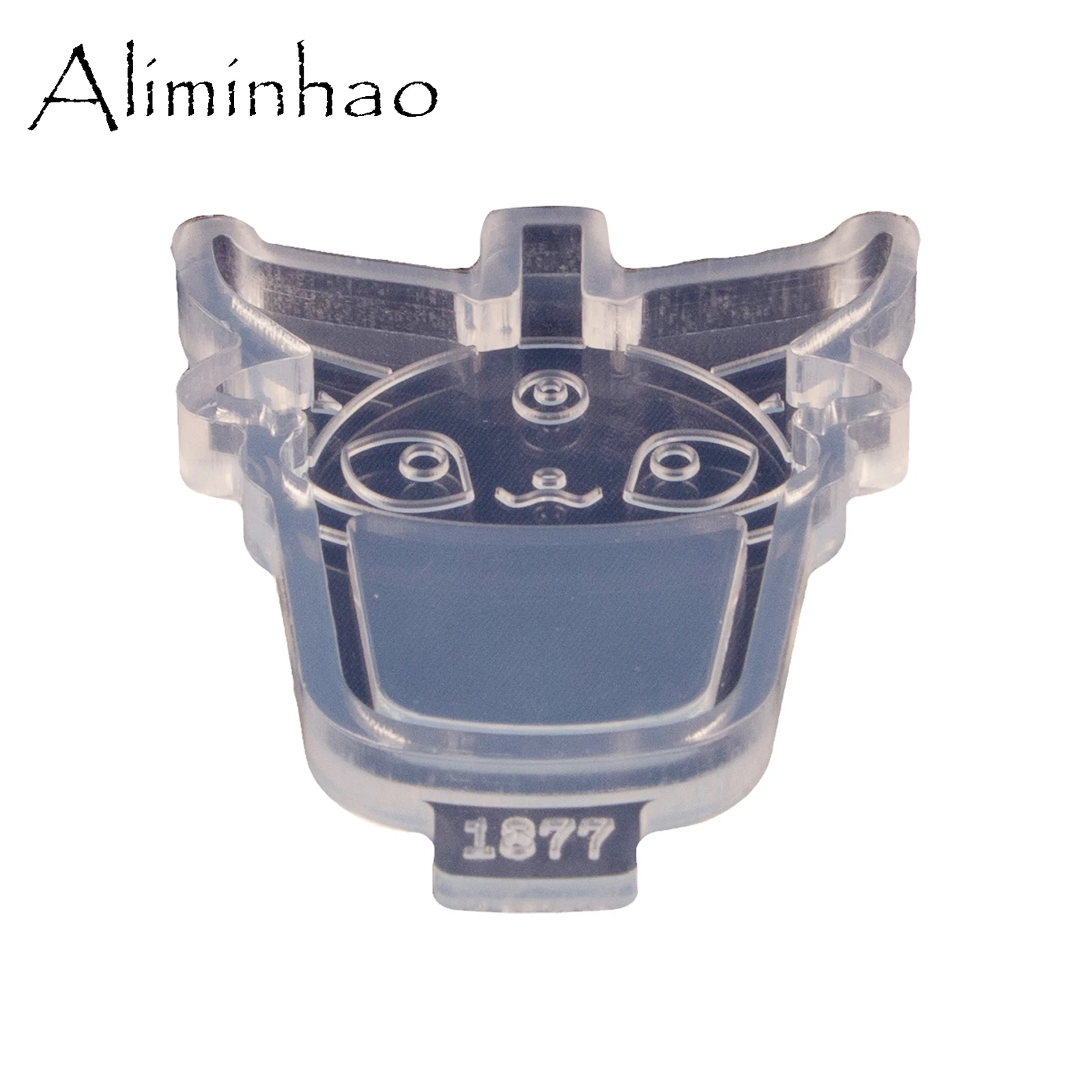 Dy1853 Anime Tier mit Herz Harz Shaker Formen Schmuck DIY handgemachte Charms Schlüssel bund Herstellung Anhänger Gussform – Detail 23