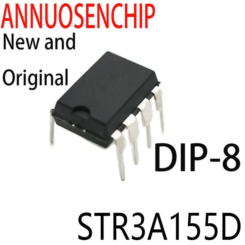 

10 шт. новые и оригинальные 3A155D DIP-8 STR3A155D