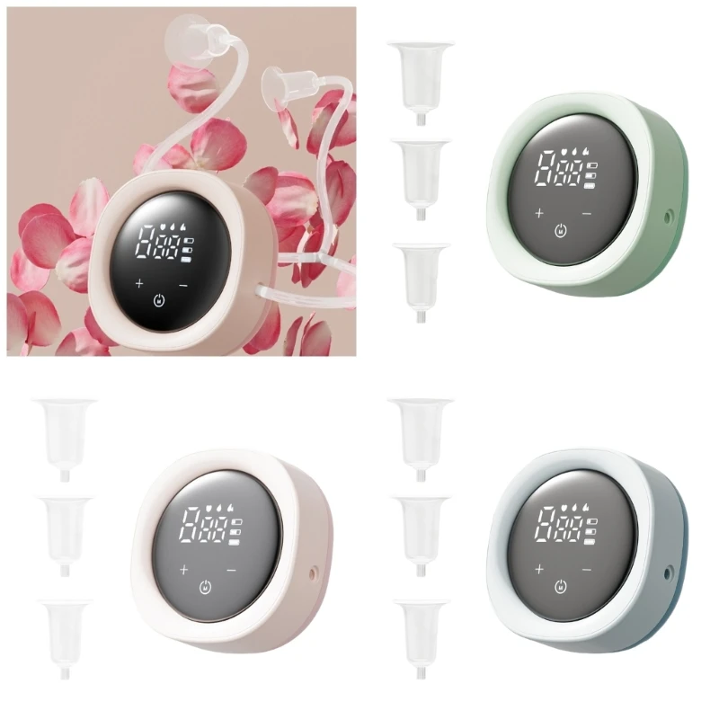 9 Gear Nipple Pump Electric Nipple Corrector Portable Inverted Nipple Puller Rechargeable Sunken Nipple Puller for Women 2