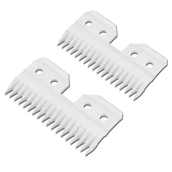 Professional Pet Clipper Ceramic Blade - High-Precision Grooming Tool (2pcs Ceramic blade)