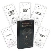Whispers Of Insight Oracle Cards For Family Party High Quality Fortune Telling Divination Tarot Cards Deck Game 1