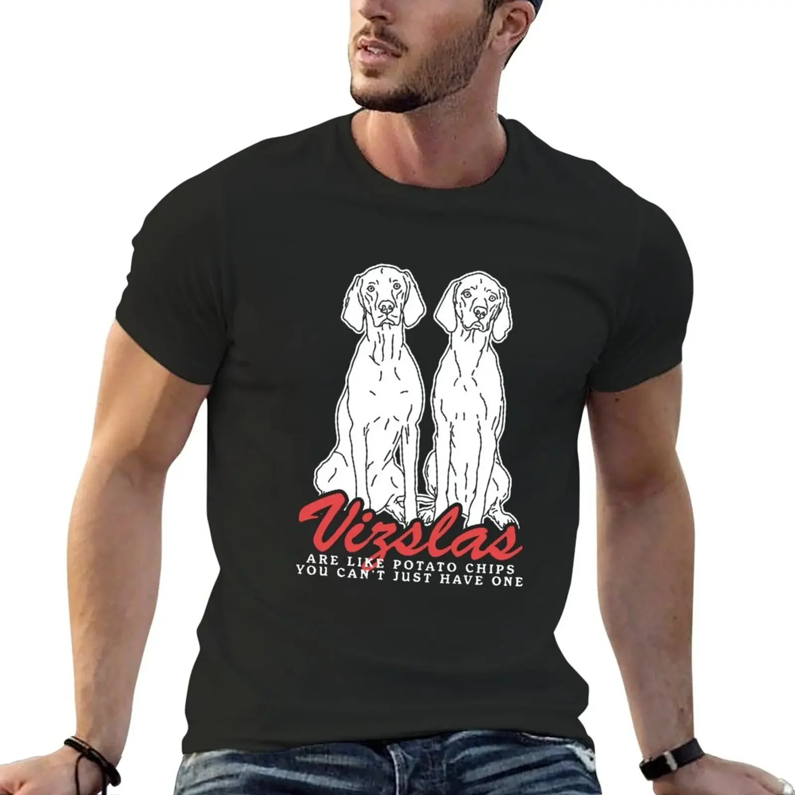 

Vizslas Are Like Dog Owner Vizsla T-Shirt plus size tops sublime quick-drying mens champion t shirts