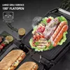 European multi-functional steakhouse frying and grilling steak machine teppanyaki barbecue machine breakfast machine steak grill 3
