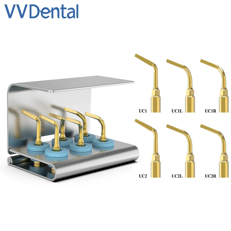 

Набор наконечников для пьезохирургии VVDental Dental Bone, совместимый с наконечником MECTRON/WOODPECKER, стоматологические хирургические инструменты