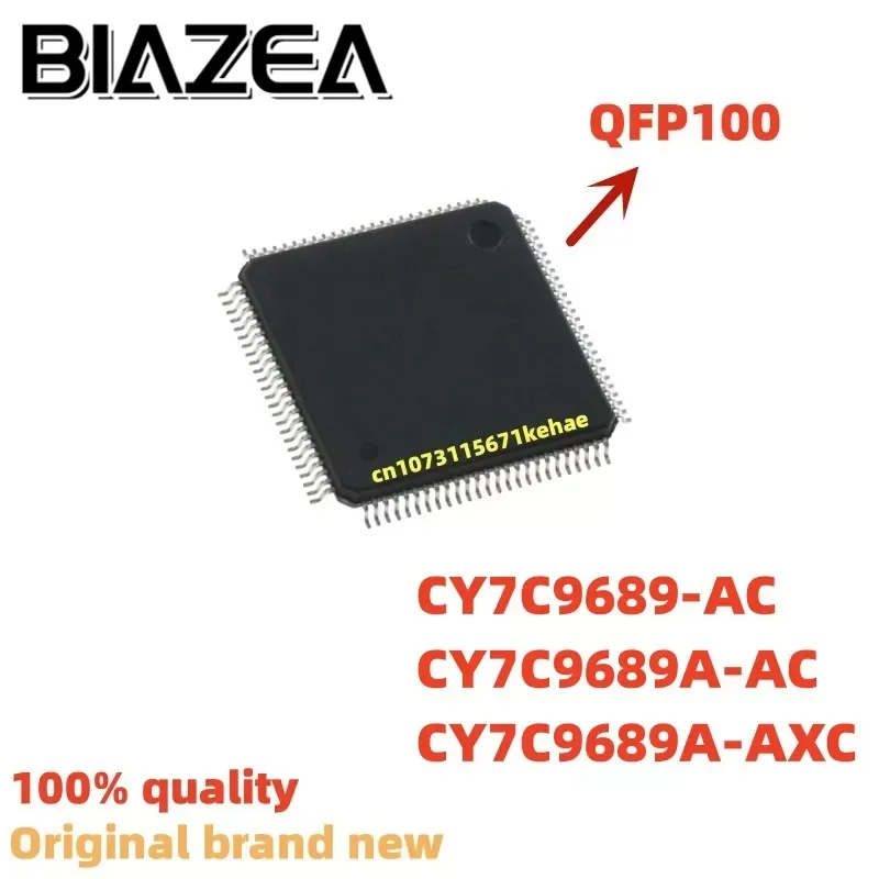 

Встроенный микросхем CY7C9689-AC QFP100, 1 шт.