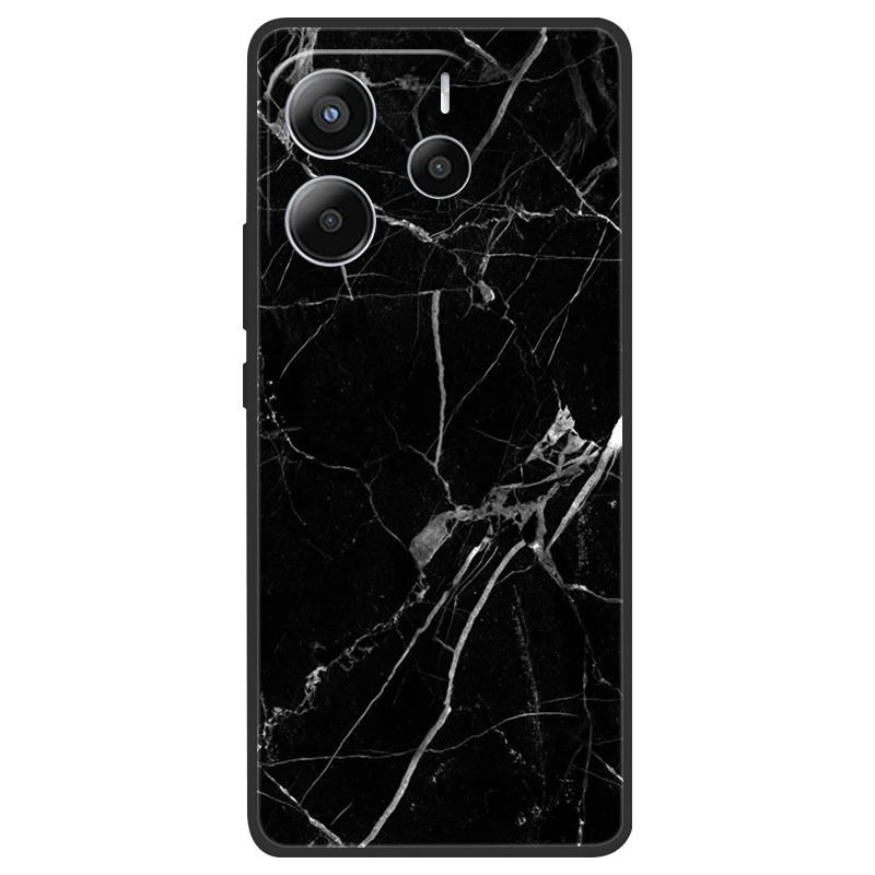 Marble Painting Pattern Soft Silicone Anti-Drop Phone Case