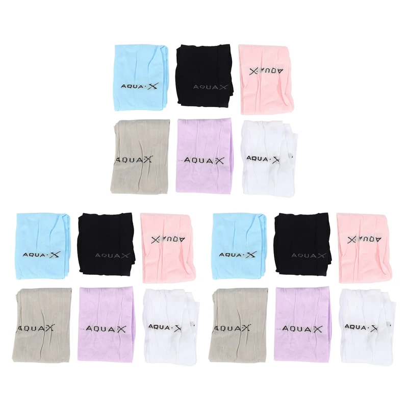 

18 пар УФ-защиты охлаждающие рукава для женщин и мужчин, Солнцезащитный длинный Чехол для рук, обогреватель