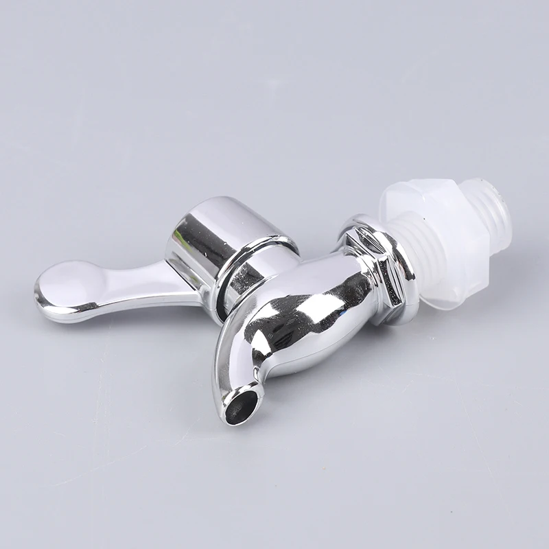1pc Plastic Jar Wine Barrel Water Tank Glass Bottle Faucet With Filter Including Silicone Gaskets And Nuts