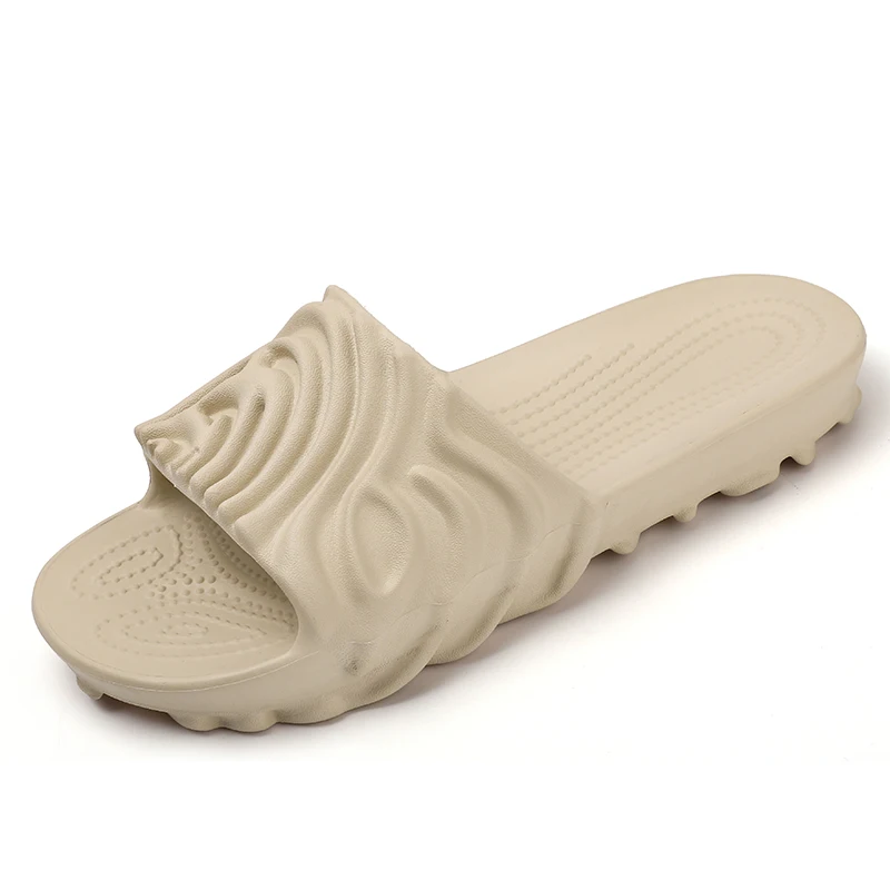 Men's Summer Slippers Soft Breathable Slip-On Home Slippers Lightweight Flip Flops for Men Beach Shoes Male Clogs