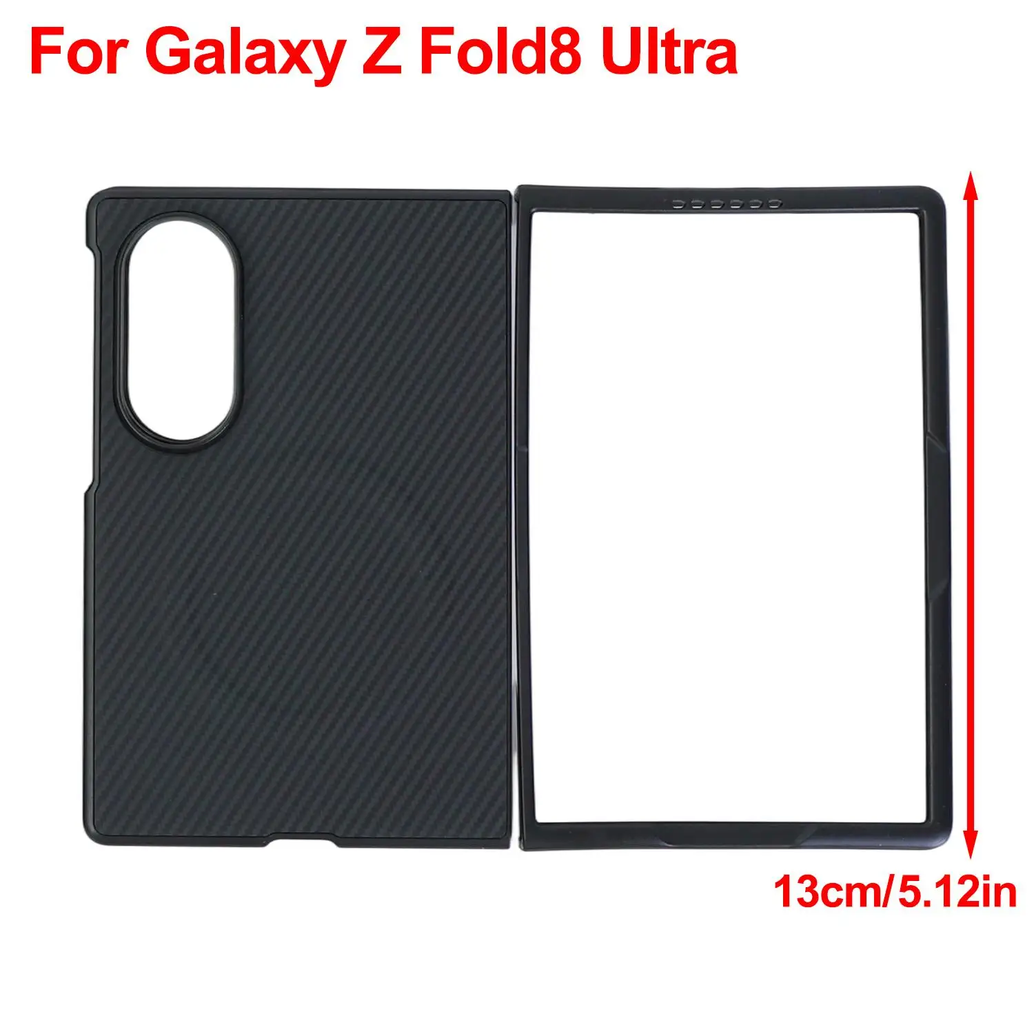 Wireless Charging Carbon Fiber Print Magnetic Case - Shockproof and Ultra Durable