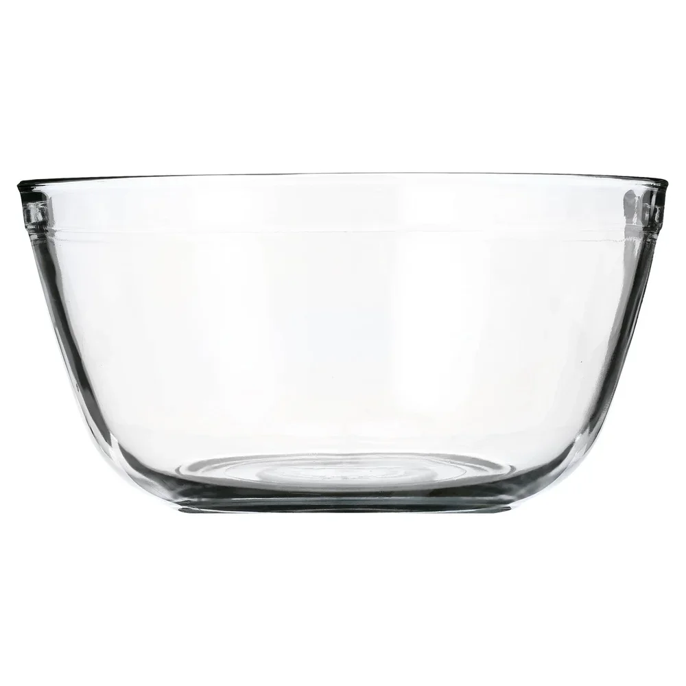 Durable 4Qt Glass Mixing Bowl – Microwave & Dishwasher Safe 2