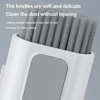 Computer Keyboard Cleaner Brush Kit Cleaning Tools 7 in1 Keycap Puller Earphone Pen For Macbook Headset Accessories 1