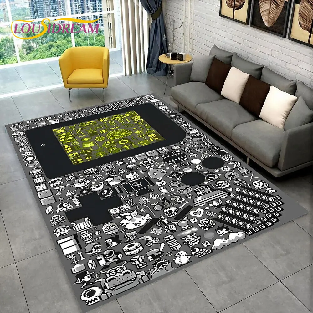 Retro Game Console Game Boy Gba Area Rug,carpet Rug For Home Living ...
