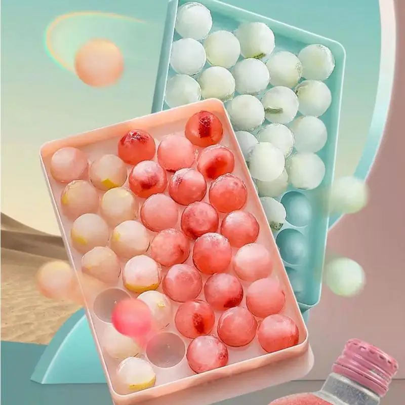 Bolo Hockey Round Rombo Ice Mold Ice Boll Tray Maker Plastica Ice Mold Ice Ball Mold Food Grade Mold Kitchen Gadge