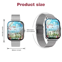 Smartwatch, phone answering/calling, multi-sport mode, message reminder view, suitable for men/women - Image 6