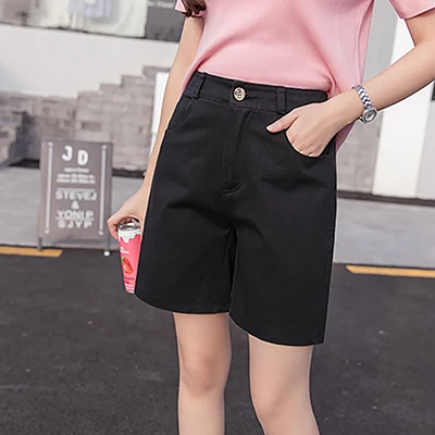 Ladies Short Feminino High Waisted Wide Leg Femme Woman Summer Casual Candy Shorts Womens Clothing Ropa De Verano Mujer 2021 american eagle shorts Shorts