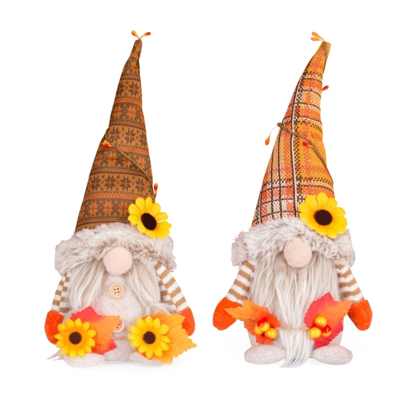 

Thanksgiving Gnomes Decoration Scandinavian Tomtes Fall Season Gnomes