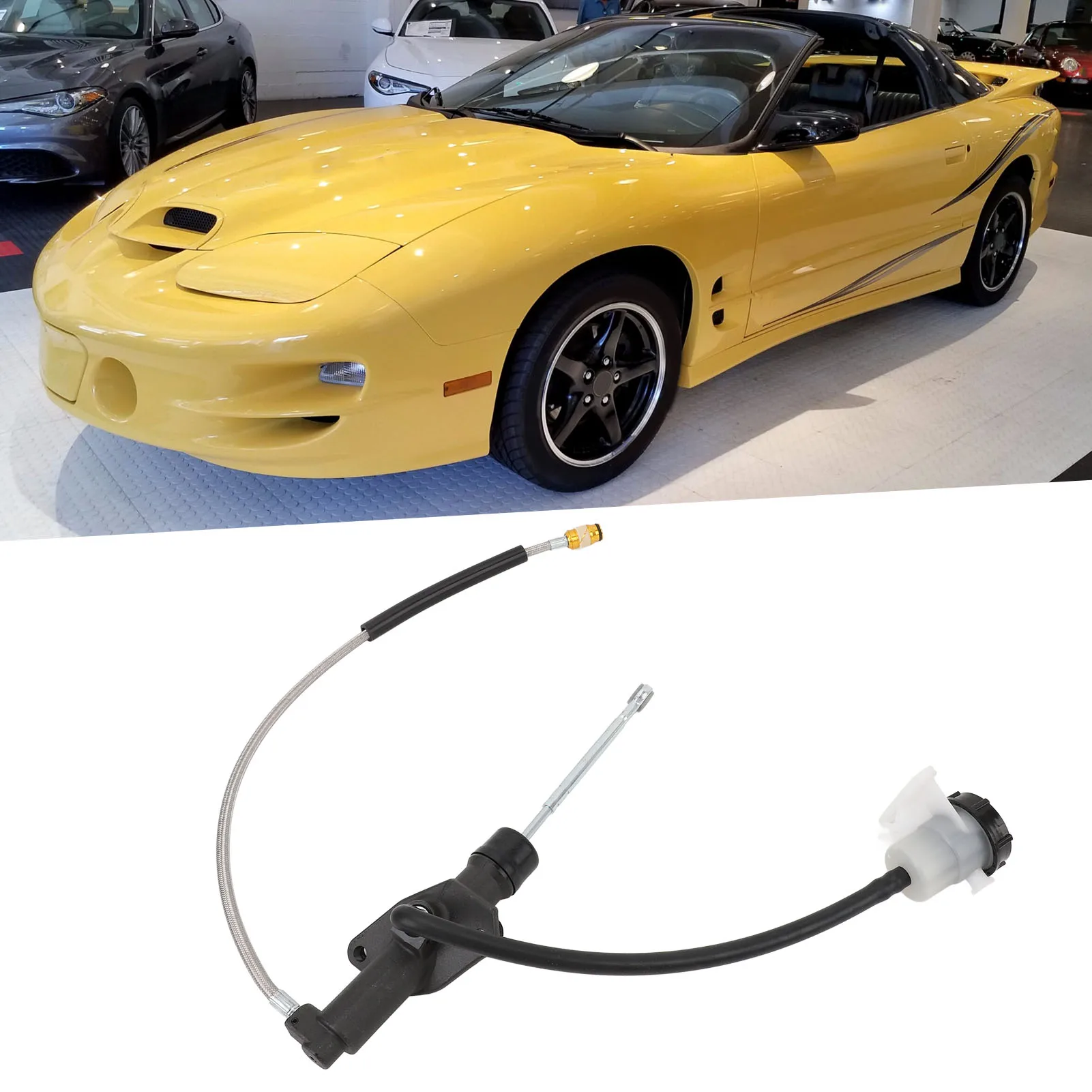 클러치 마스터 실린더 12570277 - LS1 V8 1998-2002용 금속 유압 클러치 펌프 실린더 교체, 내구성 있는 변속기 부품
