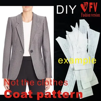 Women’s Slim Coat Pattern 1