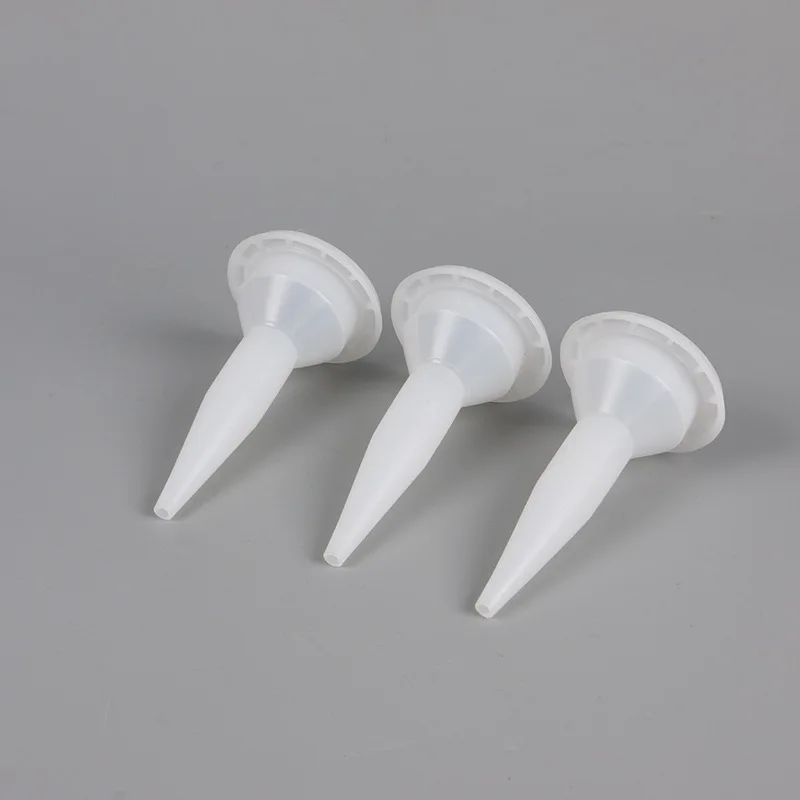 1/6/10/20pcs Universal Caulking Gun Nozzles Plastic Glass Glue Sealant Silicone Caulking Tips Mouth Home Construction Tools caulking gun nozzles