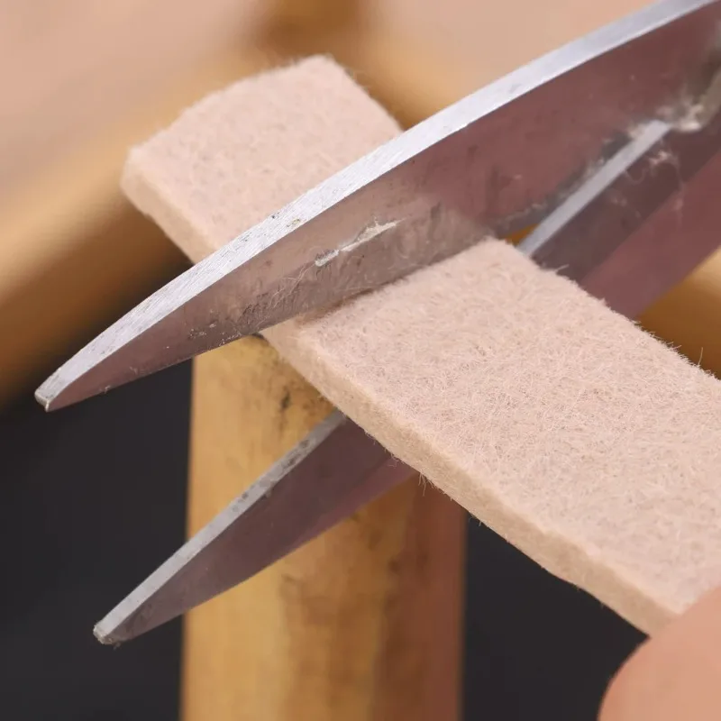 Premium Furniture Leg Felt Pads - Anti-slip, Wear-resistant Self-Adhesive Floor Protectors