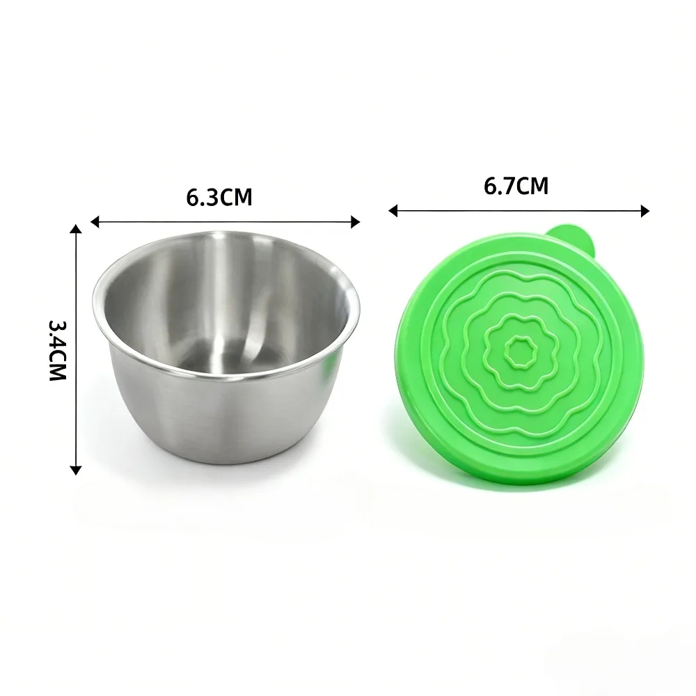 12-Piece Stainless Steel Food Containers 3
