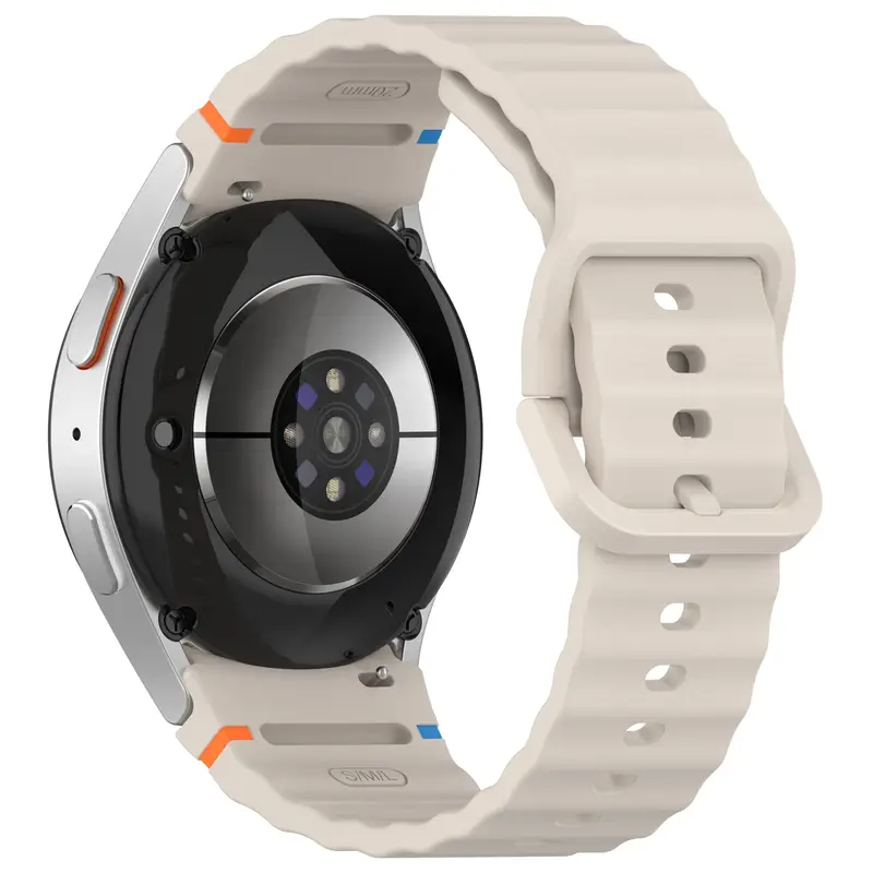 Original Band for Samsung Galaxy watch 7/FE/5 Pro/6/4 classic 44mm 40mm Silicone sport belt bracelet correa Galaxy watch 7 Strap - Image 4