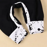 Halloween Baby Clothes Newborn Infant Babe Girl Boy Romper Long-Sleeve Hoodies Cotton Letter Print Nighmare Jumpsuit 6