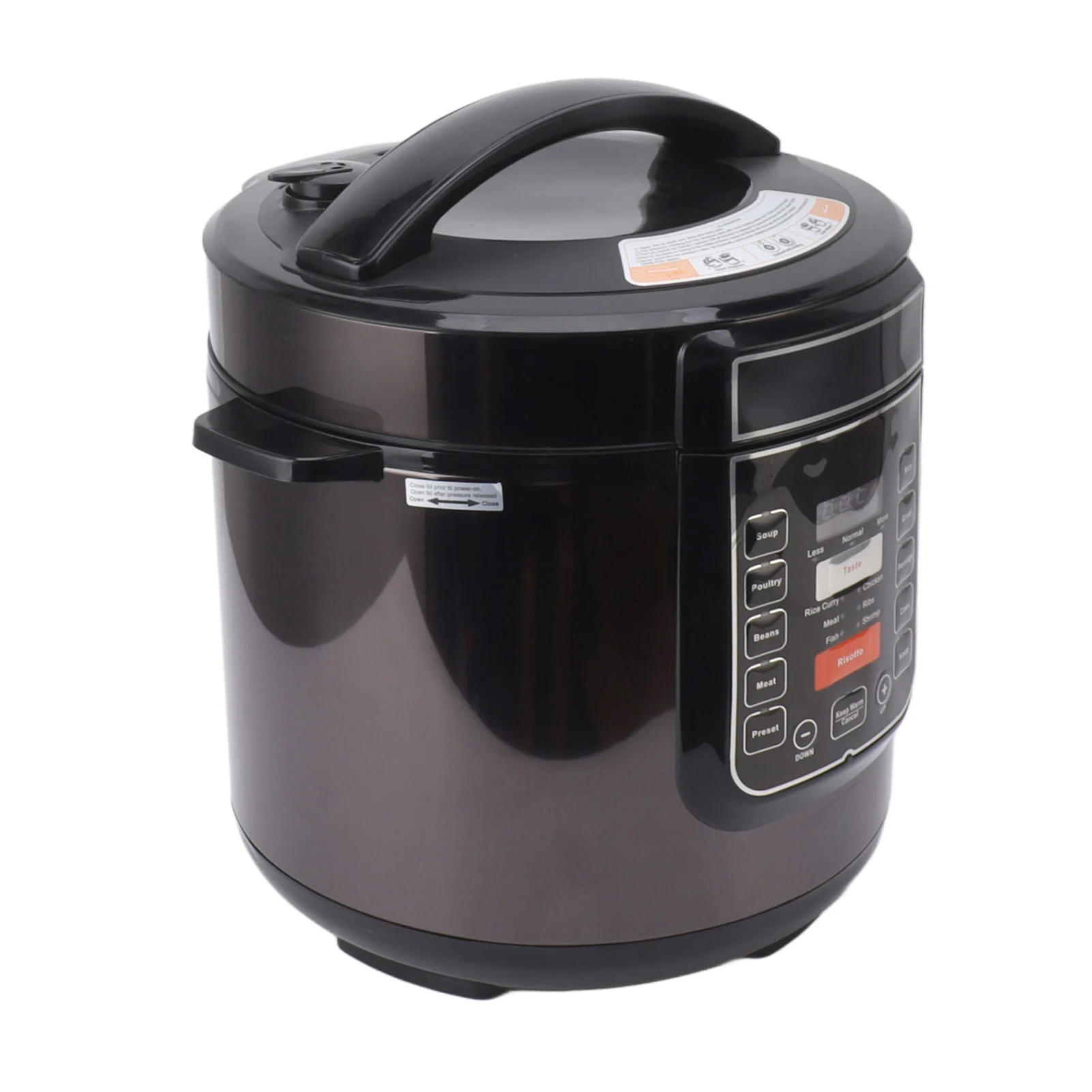6L Electric Pressure Cooker 220V Multifunctional Large Capacity Smart Slow Cooker Rice Cooker Yogurt Maker for Home Kitchen