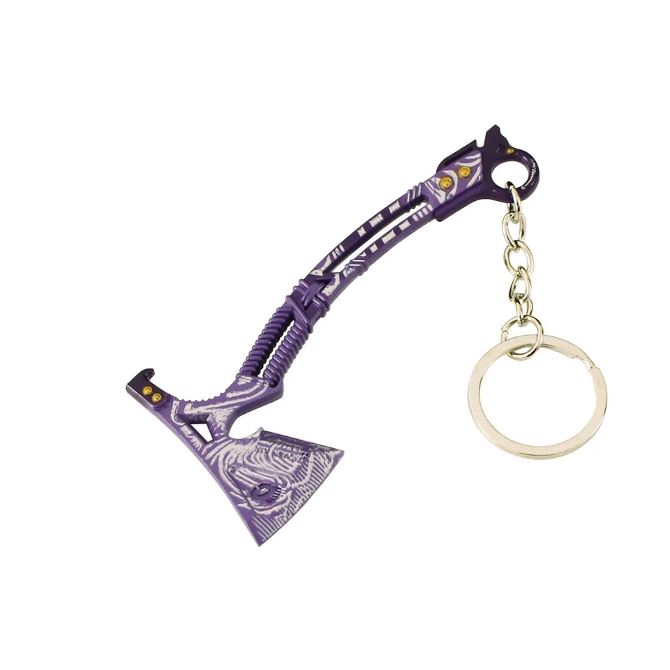 4-9cm Arena Breakout T88 Sniper Rifle Pendant Keychain for Men