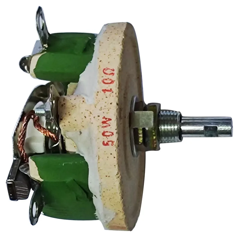 1PCS Ceramic potentiometer 25W 50W 100W 200W 1&Omega;3&Omega;5&Omega;10&Omega;15&Omega;20&Omega;25&Omega;30&Omega;50&Omega;100&Omega;150&Omega;200&Omega;250&Omega;300&Omega;400&Omega;500&Omega;750&Omega;1000&Omega;Adjustable resistance