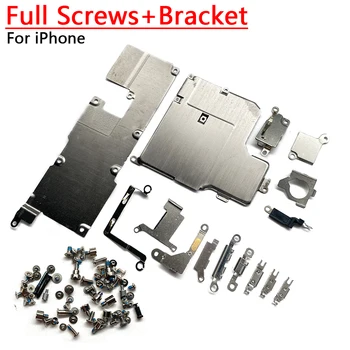 Internal Metal Bracket Middle Frame Mainboard Holder Adapter Spare Parts + Full Screws For iPhone 11 12 13 14 Pro XS Max X XR