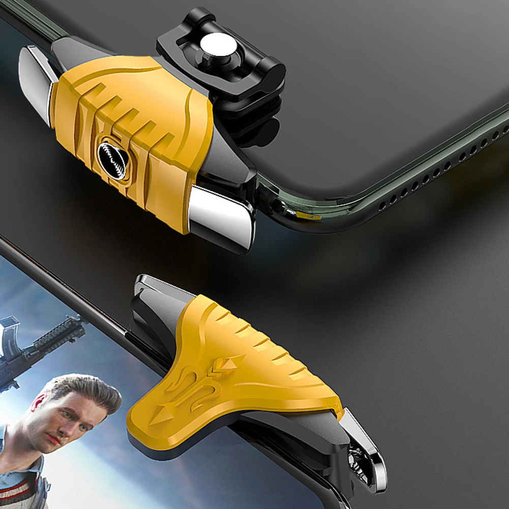 F01 1 Pair Gamepad Joystick Button Trigger PUBG Gaming Mobile Controller Shooter Electronic Machine Accessories