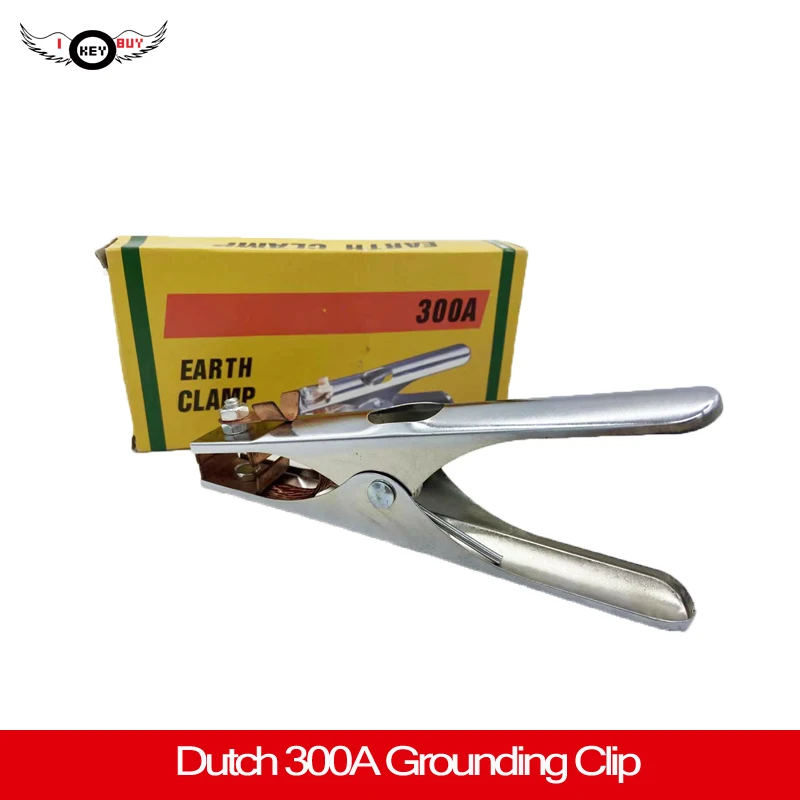 1 Pc 300A /500 A Welding Ground Wire Copper Clamp Clip Set For Mig Tig ARC Welder Machine Cable
