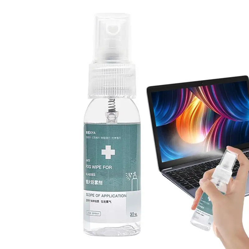 

Anti-Fog Lens Spray Lens Cleaner Spray Glass Cleaner Clear Sight Portable Defogger Spray For Camera Lenses Goggles Mirrors