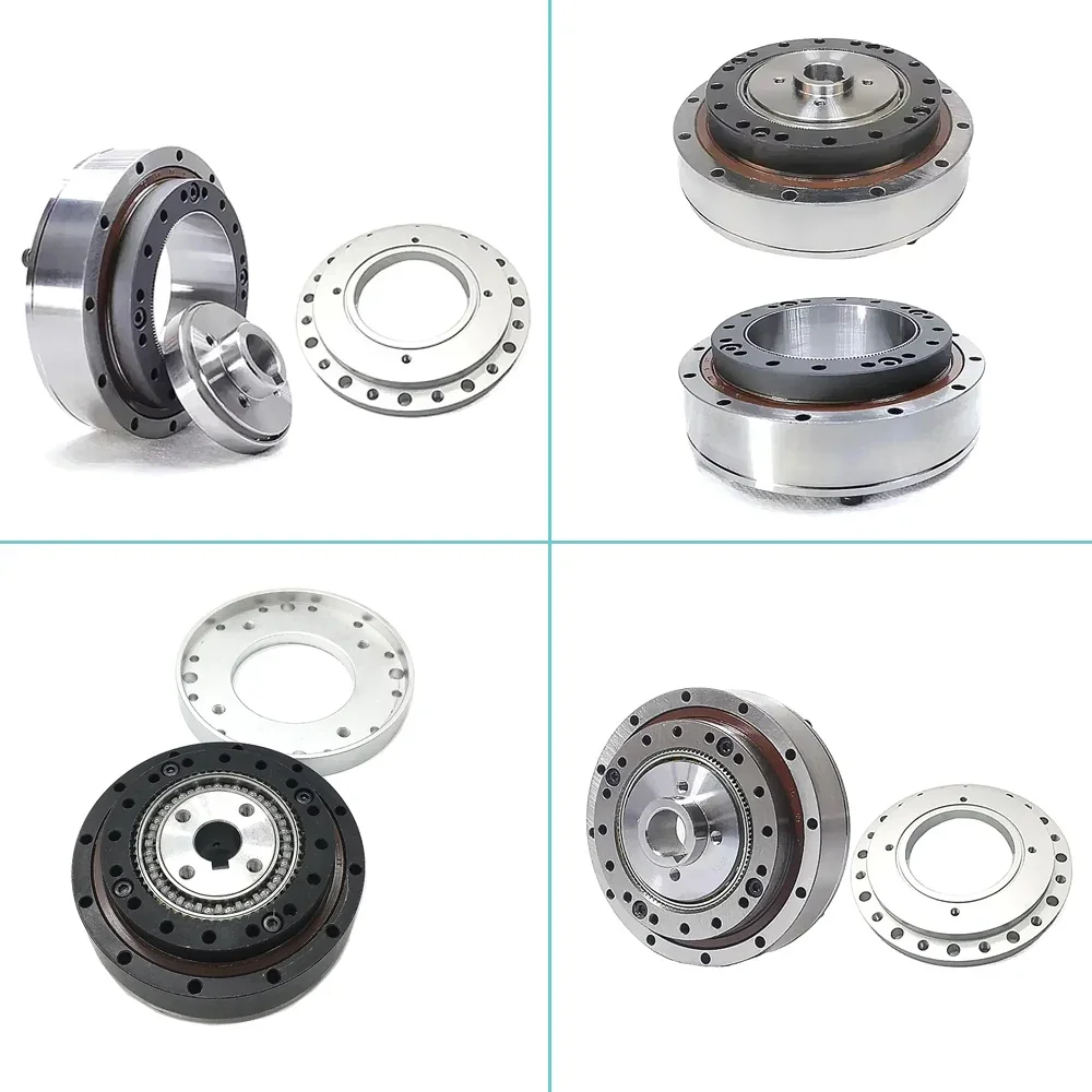 Nema17 42 스테퍼 모터/40mm 60mm 플랜지 서보 모터 기어 감속기(하모닉 감속기) - 매니퓰레이터 조인트용 모터 브래킷 포함