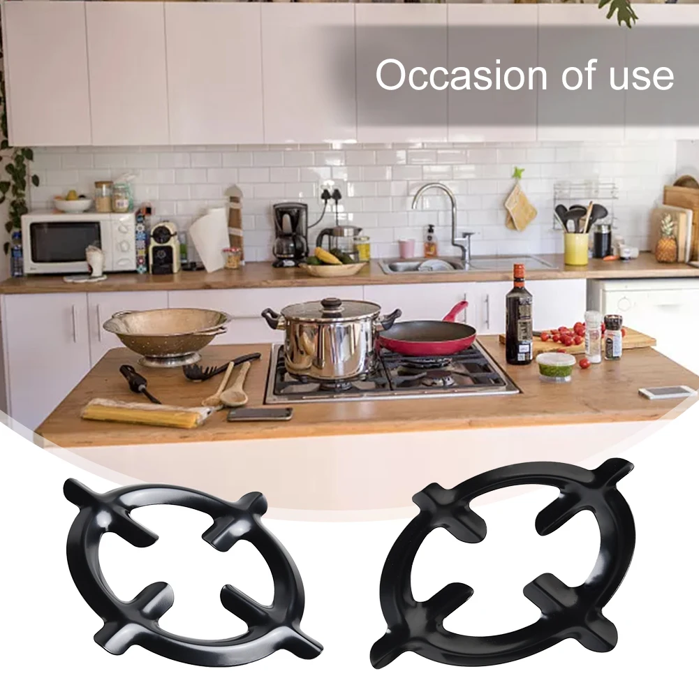 Gas Stove Accessories Stove Gas Ring Pot Reducer Trivet Grates Coffee Rings Stand Trivets Burner Range Grate Rack Wok Iron Cast Cooktop Electric