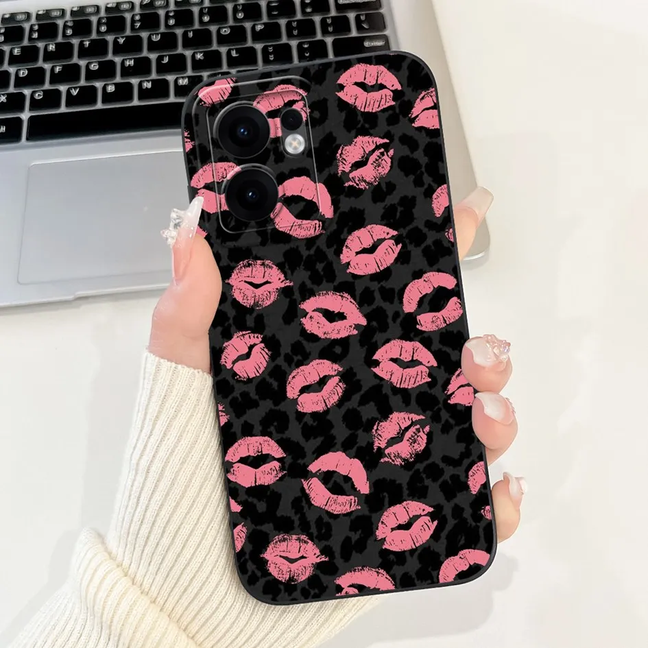 Fashion Sunset Girls Astronaut Soft Silicone Phone Cover