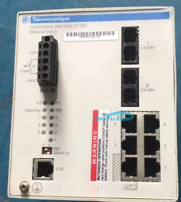 

For Module 499NOS27100 ConneXium Switch 5TX/2FX Multimode 24V 21044801150 USED