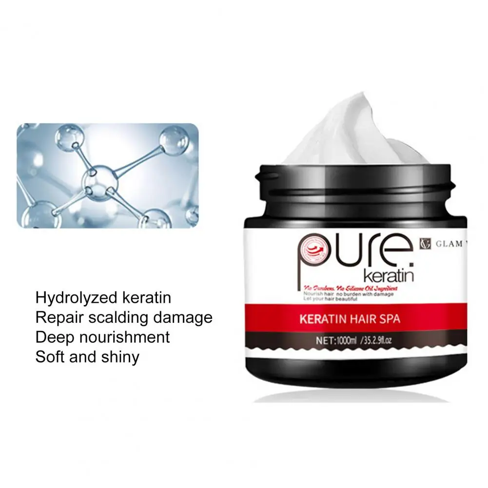 

1000ml Functional Keratin Hair Building Conditioner Hair Building Conditioner Increase Luster Spa Accessory