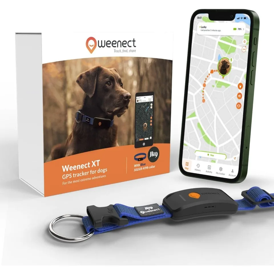 New GPS Dog Collar Waterproof Durable Tracking Device