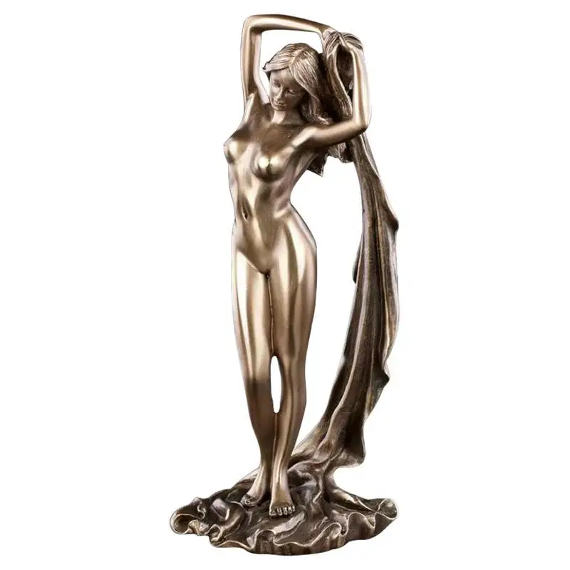 

Resin Sculpture Statue Decor Goddess Home Decoration Desktop Ornament Artistic Craft Collectors Gift Goddess Figurine Art