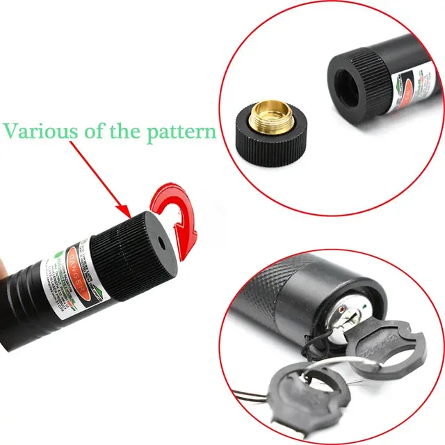Mini 2 in1Cat Keychain Fun Pointer No battery Portable Green Laser pointer LED Training Torch Pet Cat Tickle Toy Flashlight 4