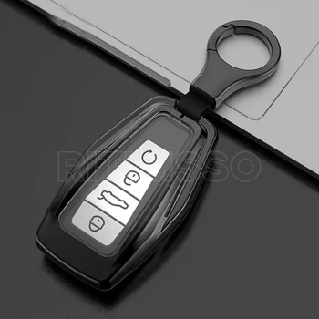 Nuova custodia per chiave a distanza per Auto in metallo TPU per Geely Emgrand X7 EX7 Coolray 2019-2020 custodia per accessori per Fob per lo Styling automatico