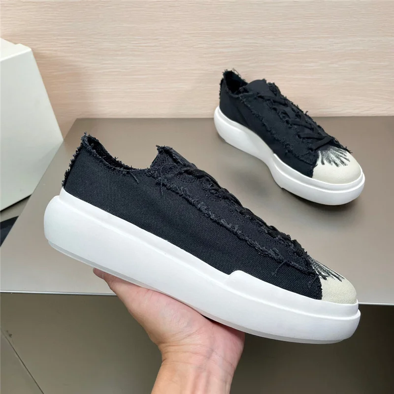 

Y3 Sneaker Men's Casual Shoes High Top Samurai Series Sports Fashion Shoes Tire Sole Thick Sole Increase Shell Head Daddy Shoes