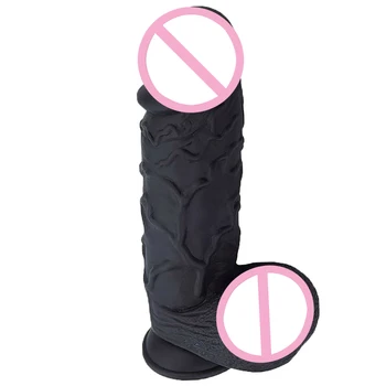 26*7CM Oversized Realistic Dildos Huge Simulation Penis with Suction Cup Thick Phallus Dick Sex Toys for Women Masturbation 6