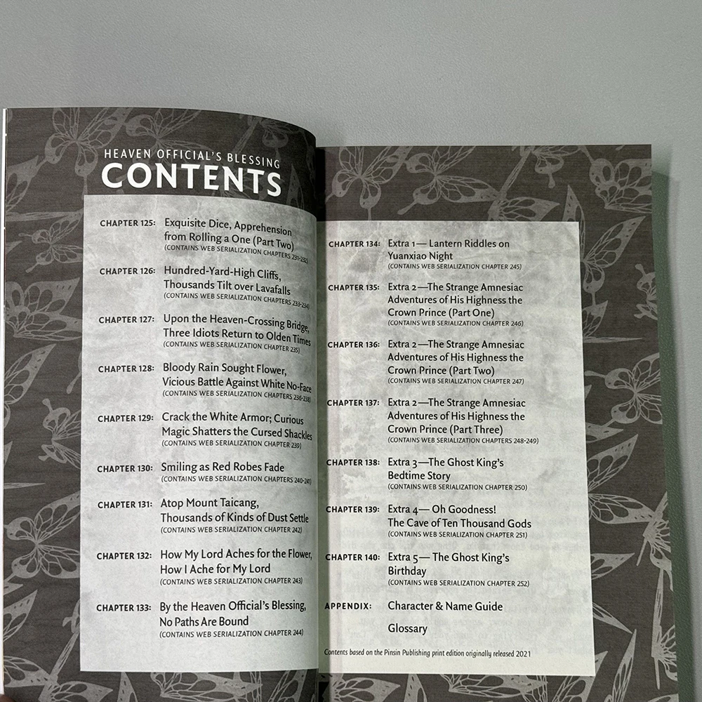 New 8 Volume Heaven Official\'s Blessing Novel Tian Guan Ci Fu Popular BL Fiction Book MXTX Libros